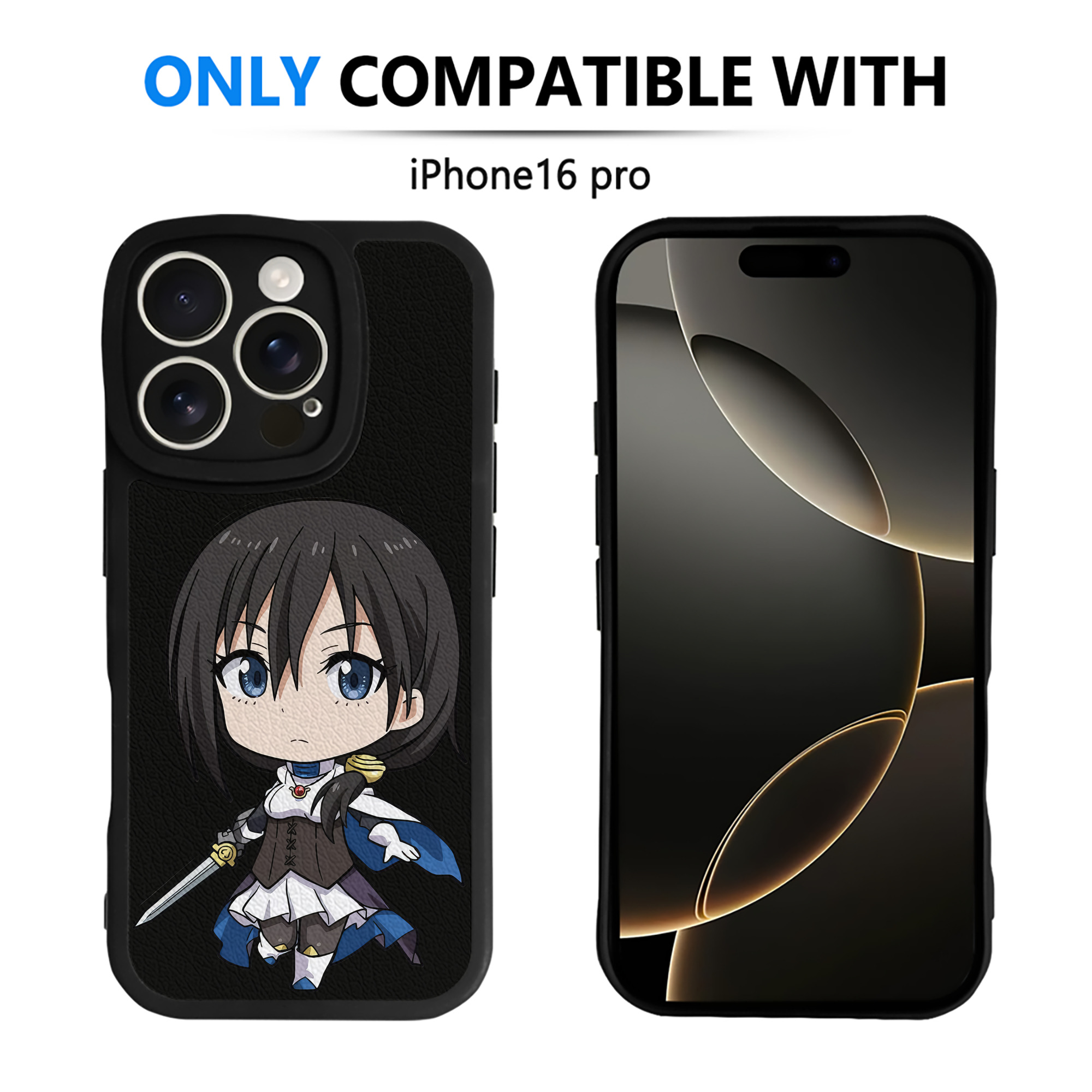 （画像用） 転スラ Regarding Reincarnated to Slime 【iPhone 16シリーズ対応】シリコンスマホケース（レザー調） 材質：シリコン